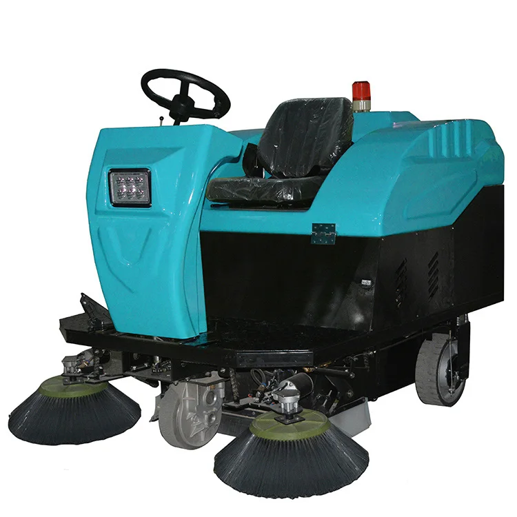 Driving Type Sweeper on Road Cleaning Floor Machine