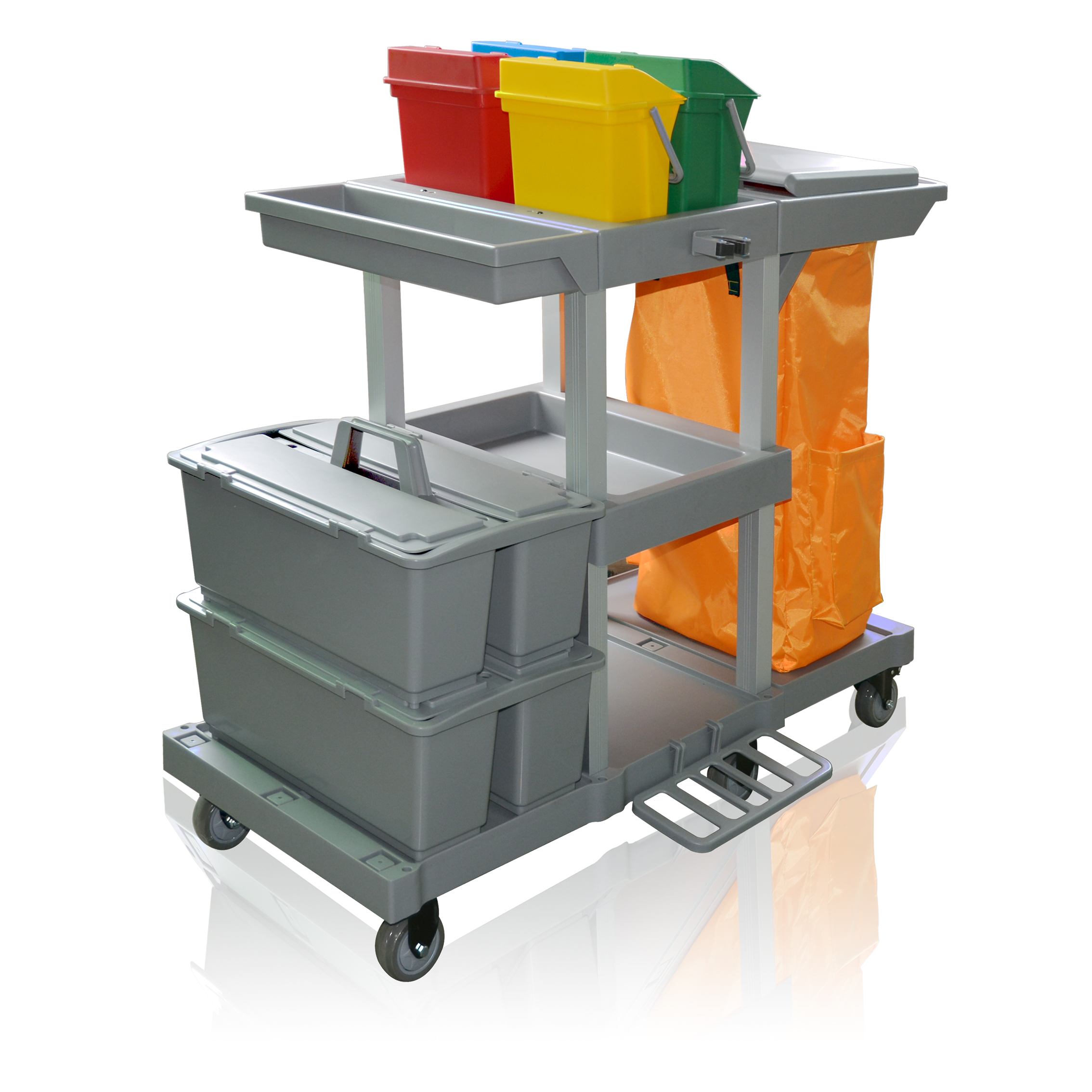 Multi-Purpose Hotel Cleaning Car Luxury Aluminum Profile