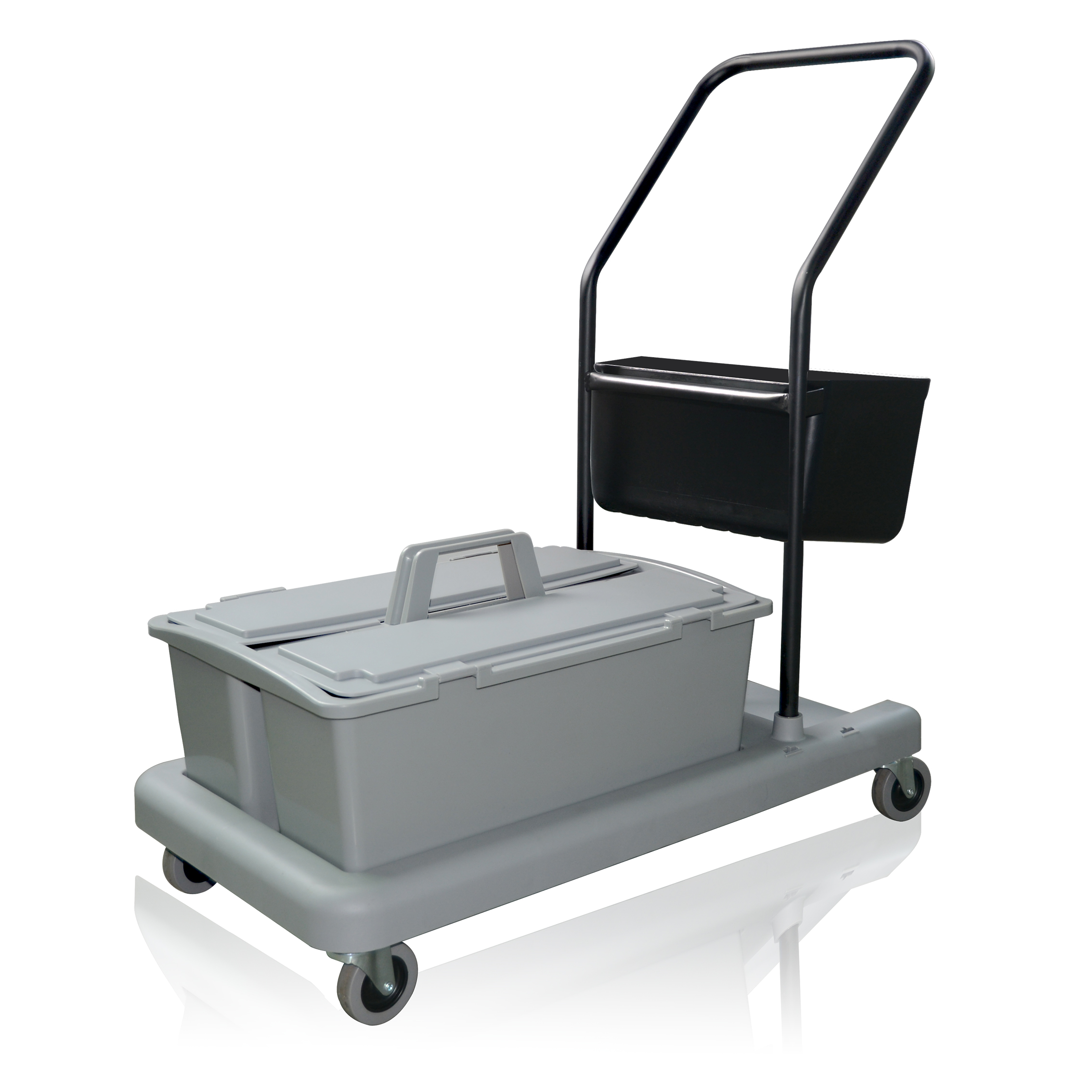 YJ-08 Stainless Steel Cleaning Cart