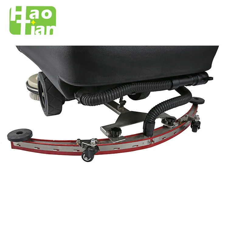 Haotian Ht-105 Ride-on Floor Cleaning Machine Scrubber Dryer with Battery &amp; Charger